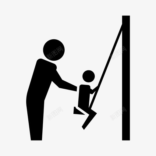和父母一起玩秋千和父母孩子svg_新图网 https://ixintu.com 父母 一起 秋千 孩子 家庭 快乐 乐的