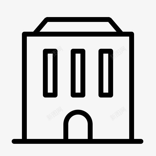 学校建筑商业svg_新图网 https://ixintu.com 建筑 城市 学校 建筑商 商业 商业城 变化