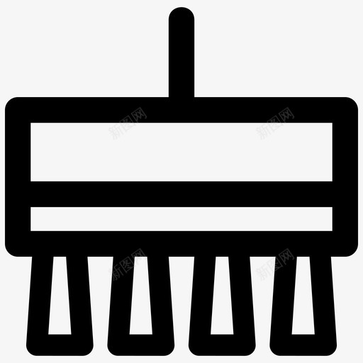 清洁刷清洁工家务svg_新图网 https://ixintu.com 清洁 清洁工 家务 工具