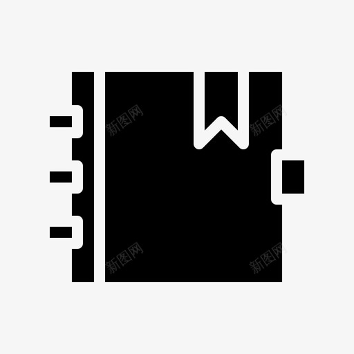 书本书签关闭svg_新图网 https://ixintu.com 书本 书签 关闭 内容 图示