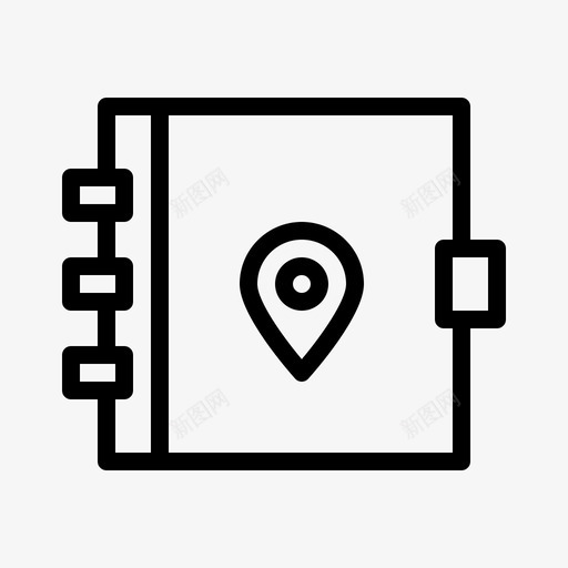 书本pin内容行svg_新图网 https://ixintu.com 书本 内容