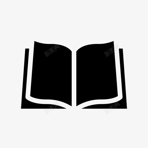 书本翻页页面svg_新图网 https://ixintu.com 书本 翻页 页面 内容 图示