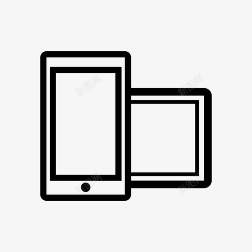小工具互联网移动svg_新图网 https://ixintu.com 小工 工具 互联网 移动 在线 电话