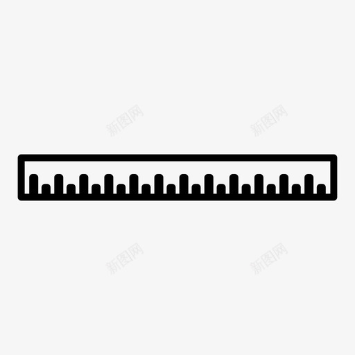 尺子距离长度svg_新图网 https://ixintu.com 尺子 距离 长度 办公室 尺寸