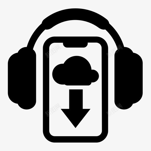 下载音乐音频mp3svg_新图网 https://ixintu.com 下载 音乐下载 音乐 音频 播客