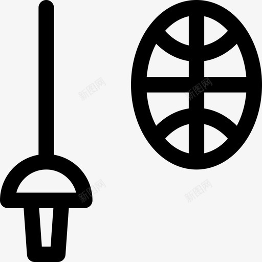 击剑搏击奥运svg_新图网 https://ixintu.com 击剑 搏击 奥运 体育 栩栩如生