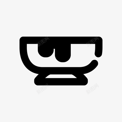 碗煮吃svg_新图网 https://ixintu.com 碗煮 厨房 工具 食物 线图 图标