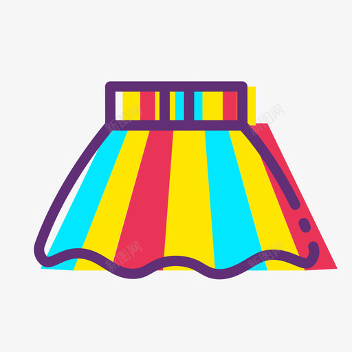 服装短裙svg_新图网 https://ixintu.com 服装 短裙
