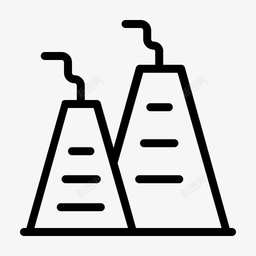 工厂建筑商业svg_新图网 https://ixintu.com 建筑 城市 工厂 建筑商 商业 商业城 变化