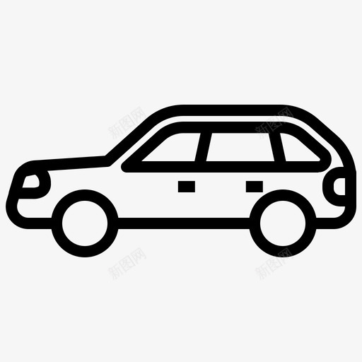 旅行车家庭车小型货车svg_新图网 https://ixintu.com 旅行车 汽车 家庭 小型 货车 收藏