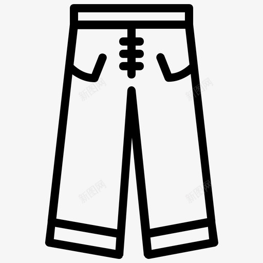 裤子马裤酷svg_新图网 https://ixintu.com 裤子 马裤 帅气 时尚
