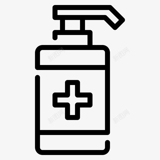 洗手液酒精消毒剂svg_新图网 https://ixintu.com 洗手 酒精 消毒剂 肥皂 冠状 病毒