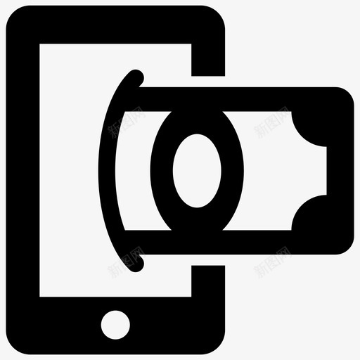 手机银行应用金融科技svg_新图网 https://ixintu.com 手机 银行 金融 应用 科技 货币