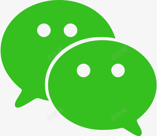 微信iconsvg_新图网 https://ixintu.com 微信