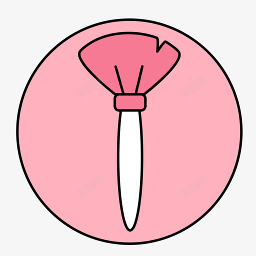 美妆刷svg_新图网 https://ixintu.com 美妆