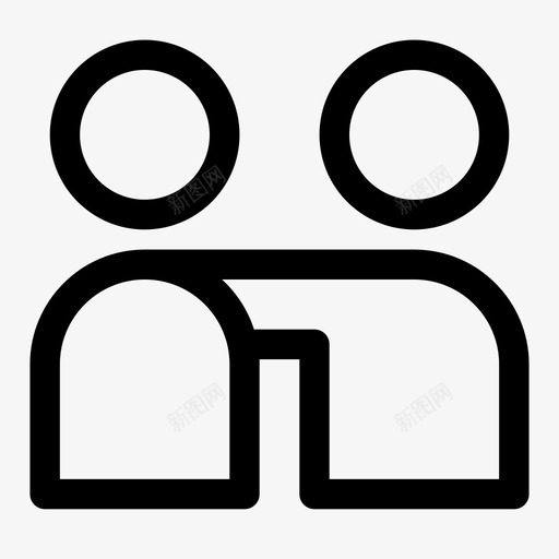 伙伴同伴朋友svg_新图网 https://ixintu.com 朋友 伙伴 同伴 友谊