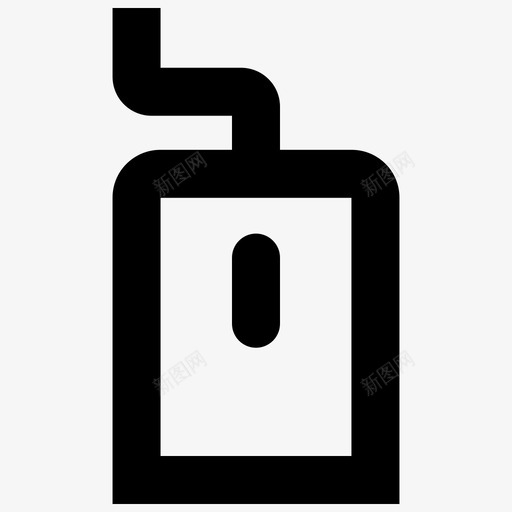 电脑鼠标硬件技术svg_新图网 https://ixintu.com 电脑 鼠标 硬件技术 粗体 线条
