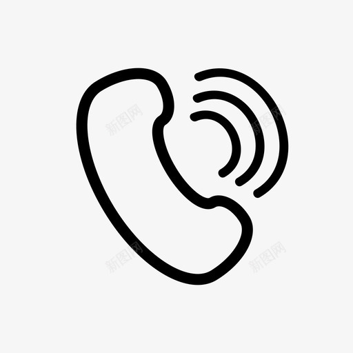 语音通话通讯联系人svg_新图网 https://ixintu.com 电话 语音 通话 通讯 联系人 图标