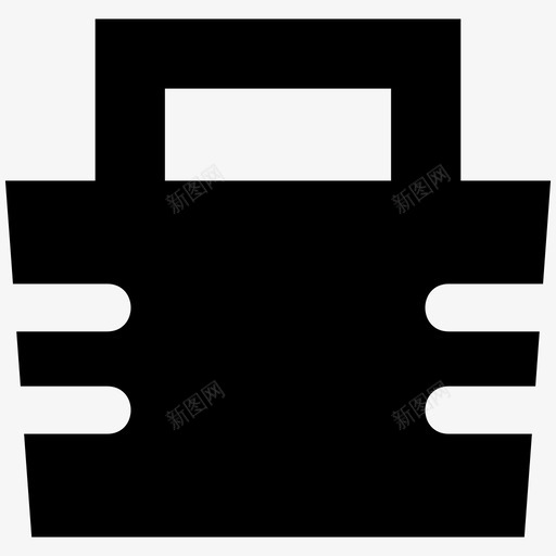 篮子袋子买svg_新图网 https://ixintu.com 篮子 袋子 工艺 食物 市场