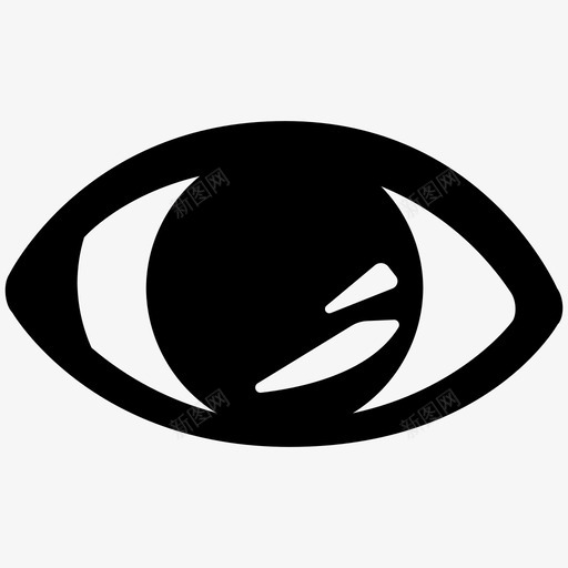 眼睛人医学svg_新图网 https://ixintu.com 眼睛 医学 器官移植 器官 捐献