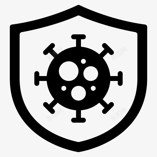 预防冠状病毒冠状病毒19svg_新图网 https://ixintu.com 病毒 冠状 预防 保护 屏蔽