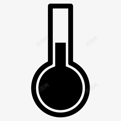 温度云冷svg_新图网 https://ixintu.com 天气 温度 冷热 天气图 图标