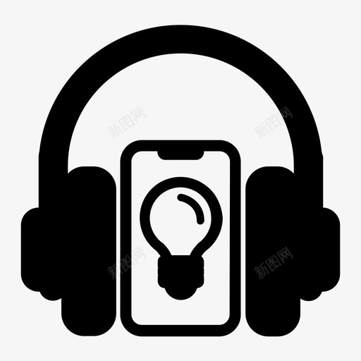 播客广播收音机svg_新图网 https://ixintu.com 播客 广播 收音机 脱口秀