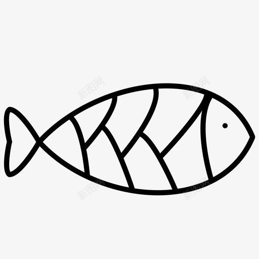 鱼食物烧烤svg_新图网 https://ixintu.com 食物 烧烤海 鲸鱼 厨房