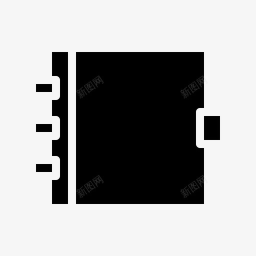 书本关闭内容图示符svg_新图网 https://ixintu.com 书本 关闭 内容 图示