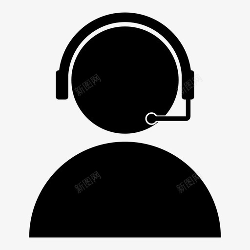 客户服务电子商务在线svg_新图网 https://ixintu.com 客户服务 电子商务 在线购物