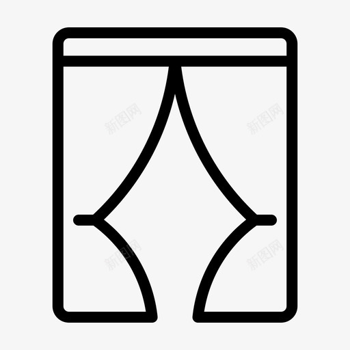 采购产品窗帘装饰家具svg_新图网 https://ixintu.com 室内 采购 产品 窗帘 装饰 家具 窗户 家居装饰