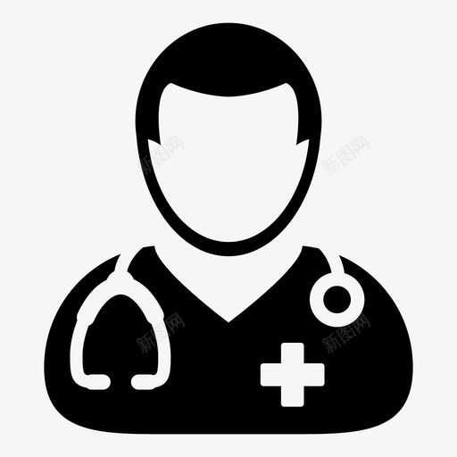 医生咨询医院svg_新图网 https://ixintu.com 医生 医院 咨询 专家 治疗 图标 矢量 医学 符号