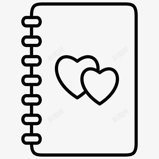 结婚相册相机笔记本svg_新图网 https://ixintu.com 结婚 相册 相机 笔记本 照片 图片