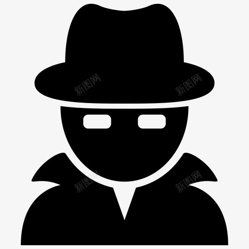 侦探代理化身svg_新图网 https://ixintu.com 侦探 代理 化身 黑客 间谍 防病毒 互联网 安全 部分