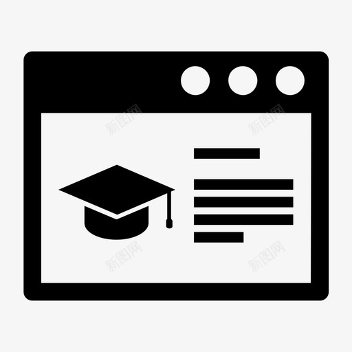 网上学习网教育学校svg_新图网 https://ixintu.com 网上 学习网 教育 教育学 学校 学习