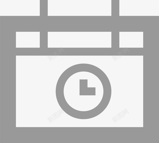 菜单栏整改历史图标未选中状态svg_新图网 https://ixintu.com 菜单 整改 历史 图标 选中 状态
