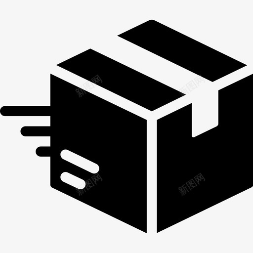 包裹递送快递快速svg_新图网 https://ixintu.com 包裹 递送 快递 快速 运输 电子商务 网上购物 符号