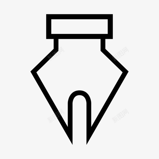 笔业务文件svg_新图网 https://ixintu.com 业务 文件 办公室 学校