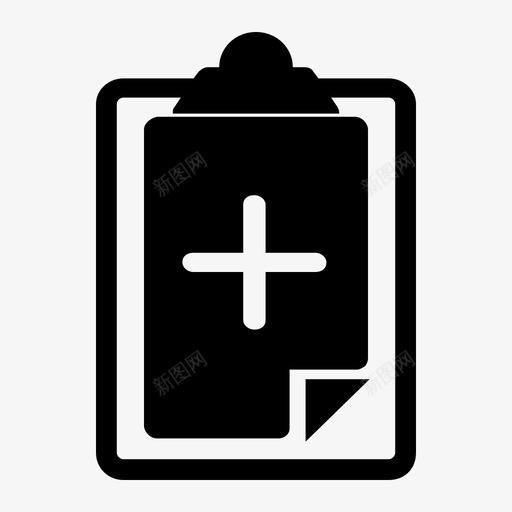 医护人员剪贴板医生svg_新图网 https://ixintu.com 医疗 医护人员 剪贴板 医生 医疗保健 医院 固体