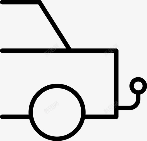 钩子汽车货物svg_新图网 https://ixintu.com 钩子 汽车 货物 后部 牵引 轻骑