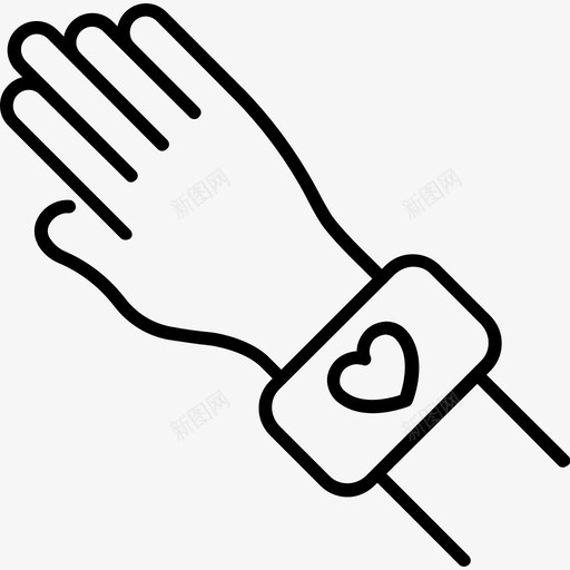 智能手表健身手svg_新图网 https://ixintu.com 智能 手表 健身 身手 跟踪 器物 联网