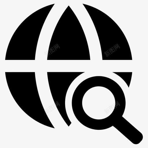 网络搜索互联网放大镜svg_新图网 https://ixintu.com 网络 搜索 搜索网 互联网 放大镜