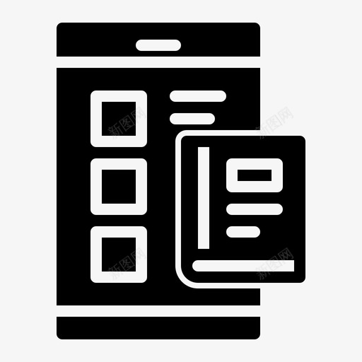 学校书手机svg_新图网 https://ixintu.com 手机 学校 电话 智能 技术学校 标志