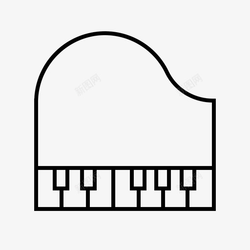 钢琴歌舞表演音乐剧svg_新图网 https://ixintu.com 钢琴 歌舞表演 音乐剧 歌剧 表演艺术 乐器