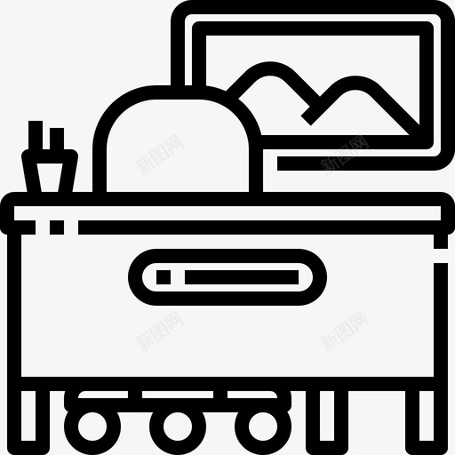 工作场所办公桌家具svg_新图网 https://ixintu.com 家具 工作 工作场 场所 办公桌 桌子