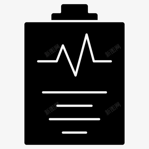 医疗报告医疗保健图示符图标svg_新图网 https://ixintu.com 医疗 报告 医疗保健 图示 图标