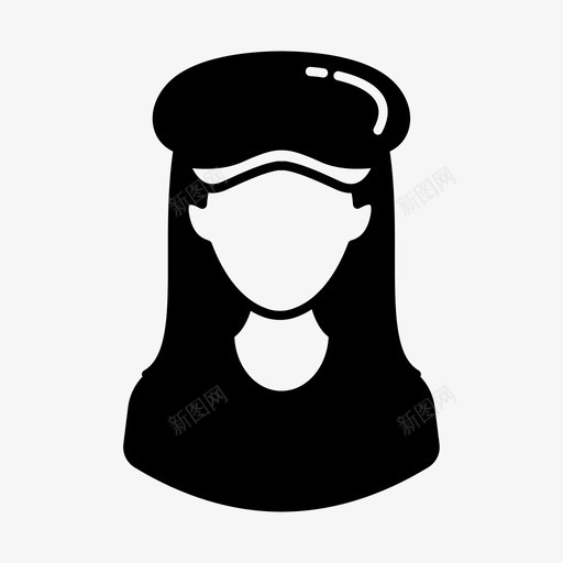 阿凡达女孩千禧一代复古帽子svg_新图网 https://ixintu.com 阿凡 女孩 千禧 一代 复古 帽子 女人 人物 达雕文