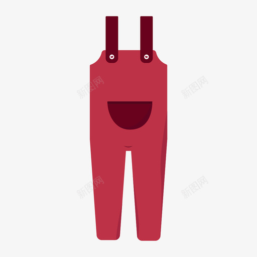 背带裤svg_新图网 https://ixintu.com 背带