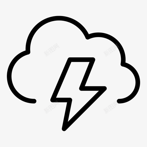 雷电闪电雷雨svg_新图网 https://ixintu.com 闪电 雷电 雷雨 保险