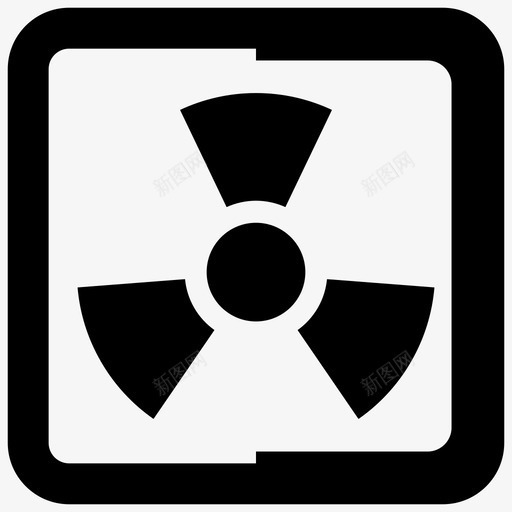 辐射标志核放射性svg_新图网 https://ixintu.com 辐射 标志 放射性 符号 医疗器械